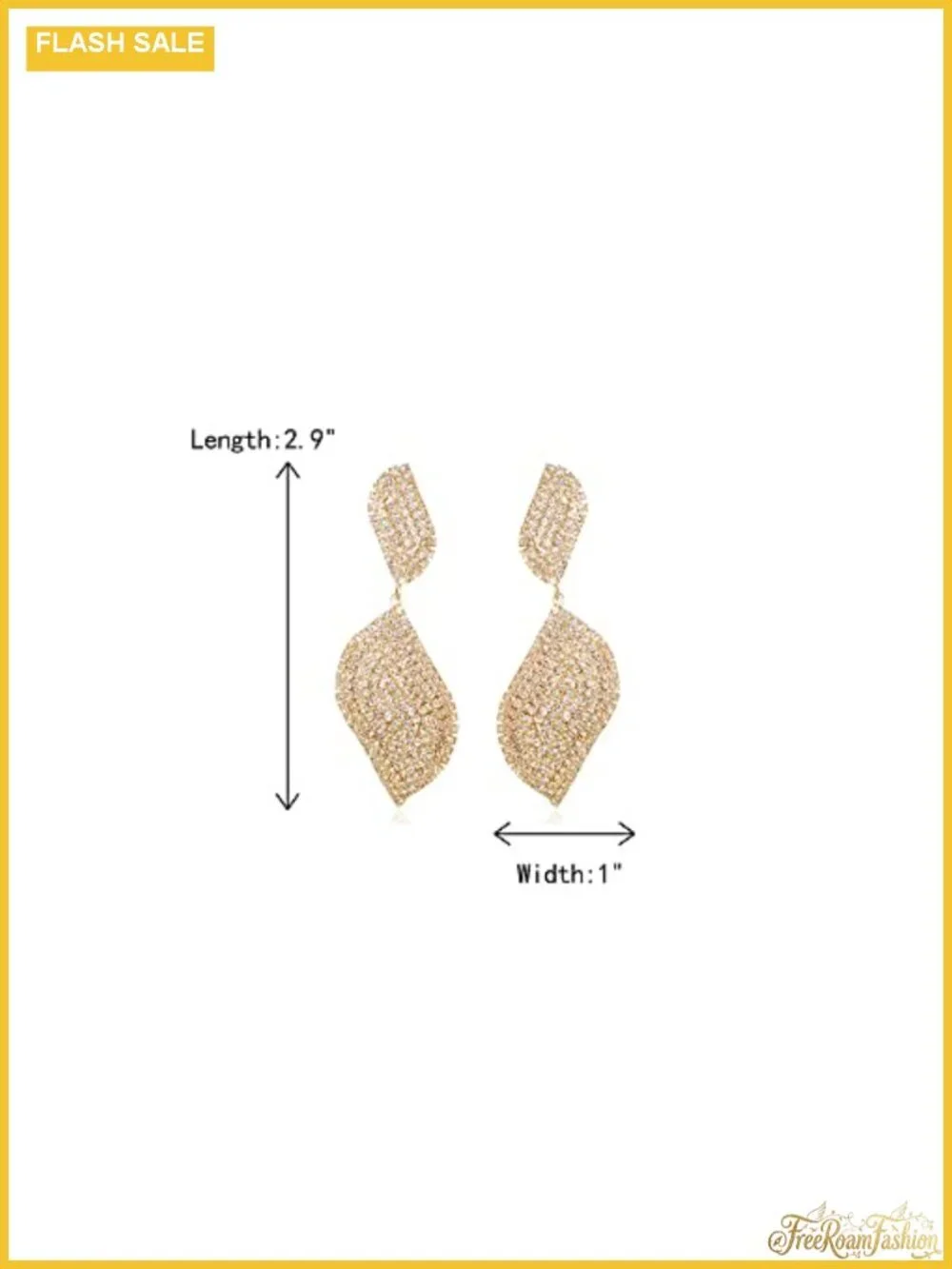 Crystal Leaf Chandelier Drop Dangle Earrings for Wedding Prom Bridal